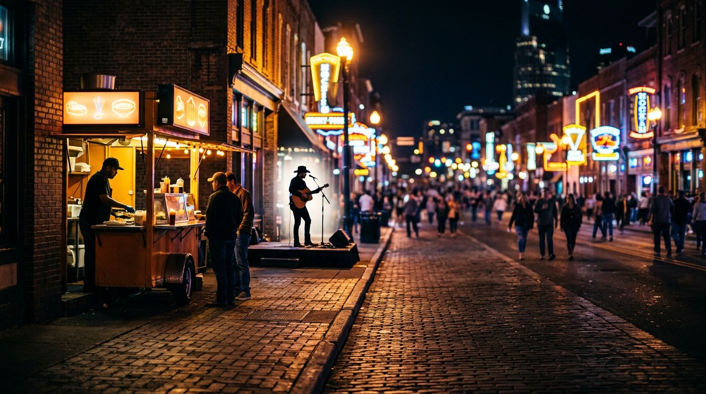 A Nashville Travel Itinerary Built for Live Music and Late-Night Eats