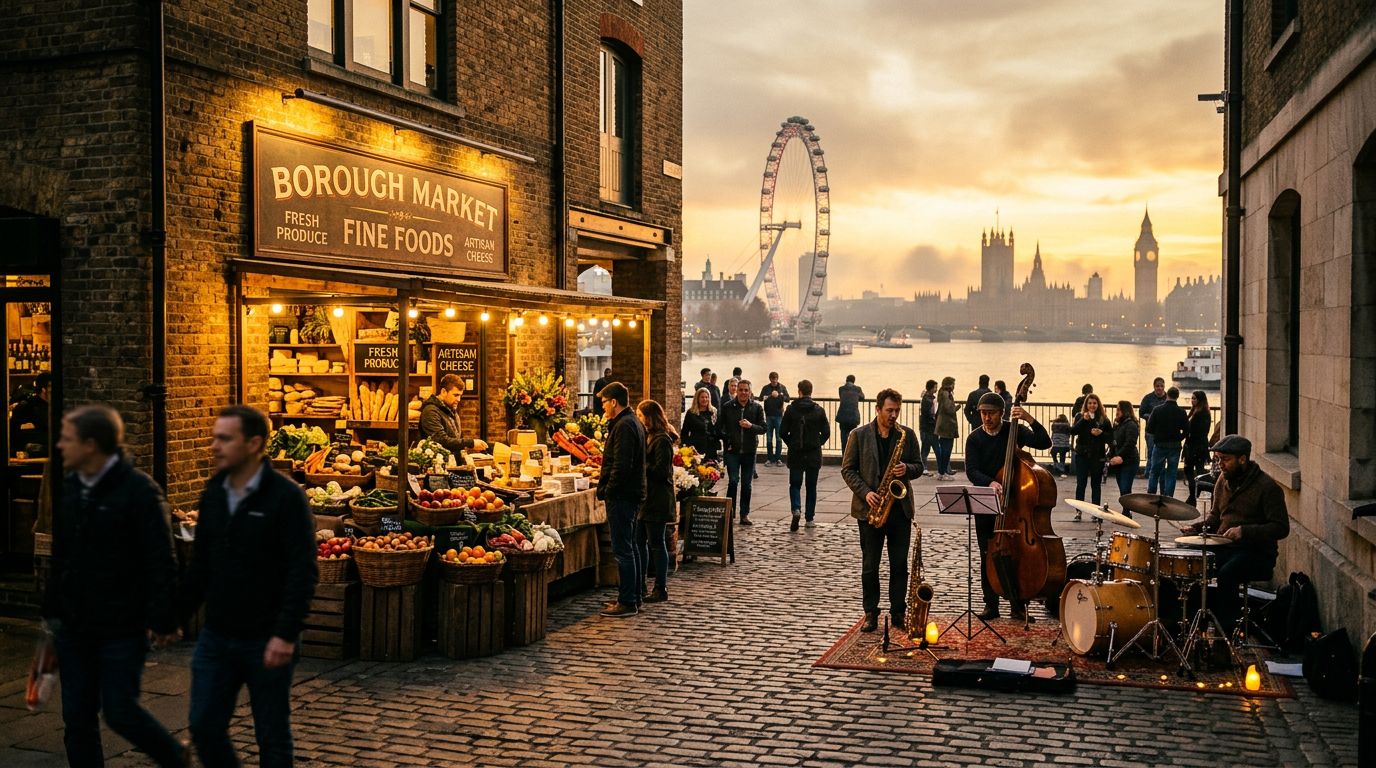 London Itinerary Guide for Food, Music, and Better Flow
