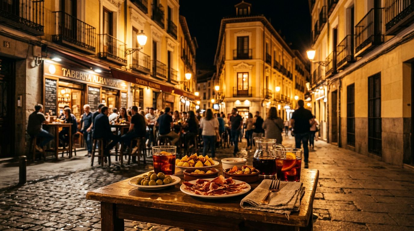 Madrid Tapas Itinerary by Neighborhood and Night
