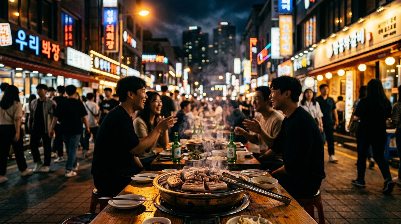 3 Days in Seoul for Korean BBQ and Late Nights