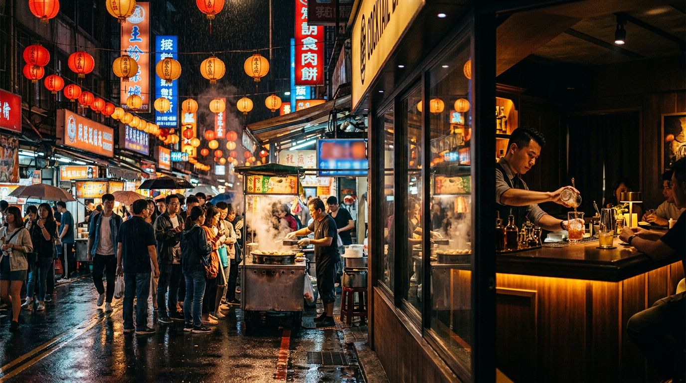3 Days in Taipei for Night Markets and Cocktail Bars