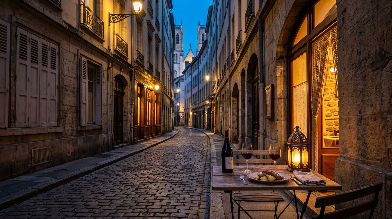 Lyon hotel neighborhoods for Bouchons and Wine Bars