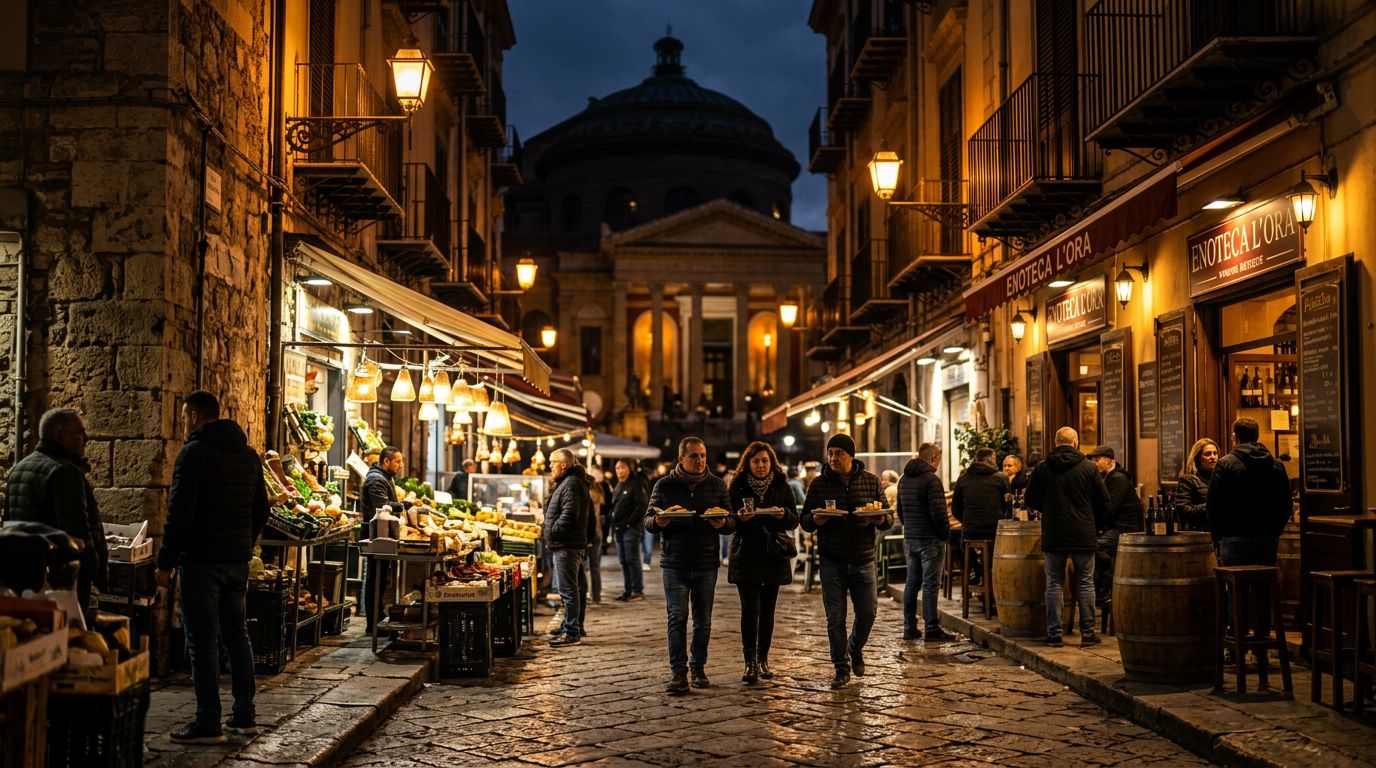 Where to Stay in Palermo for Markets and Late Nights