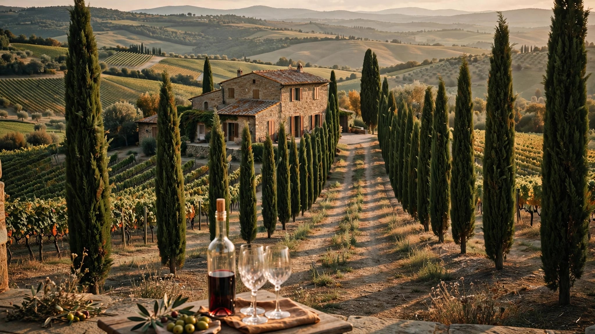 luxury Tuscany itinerary